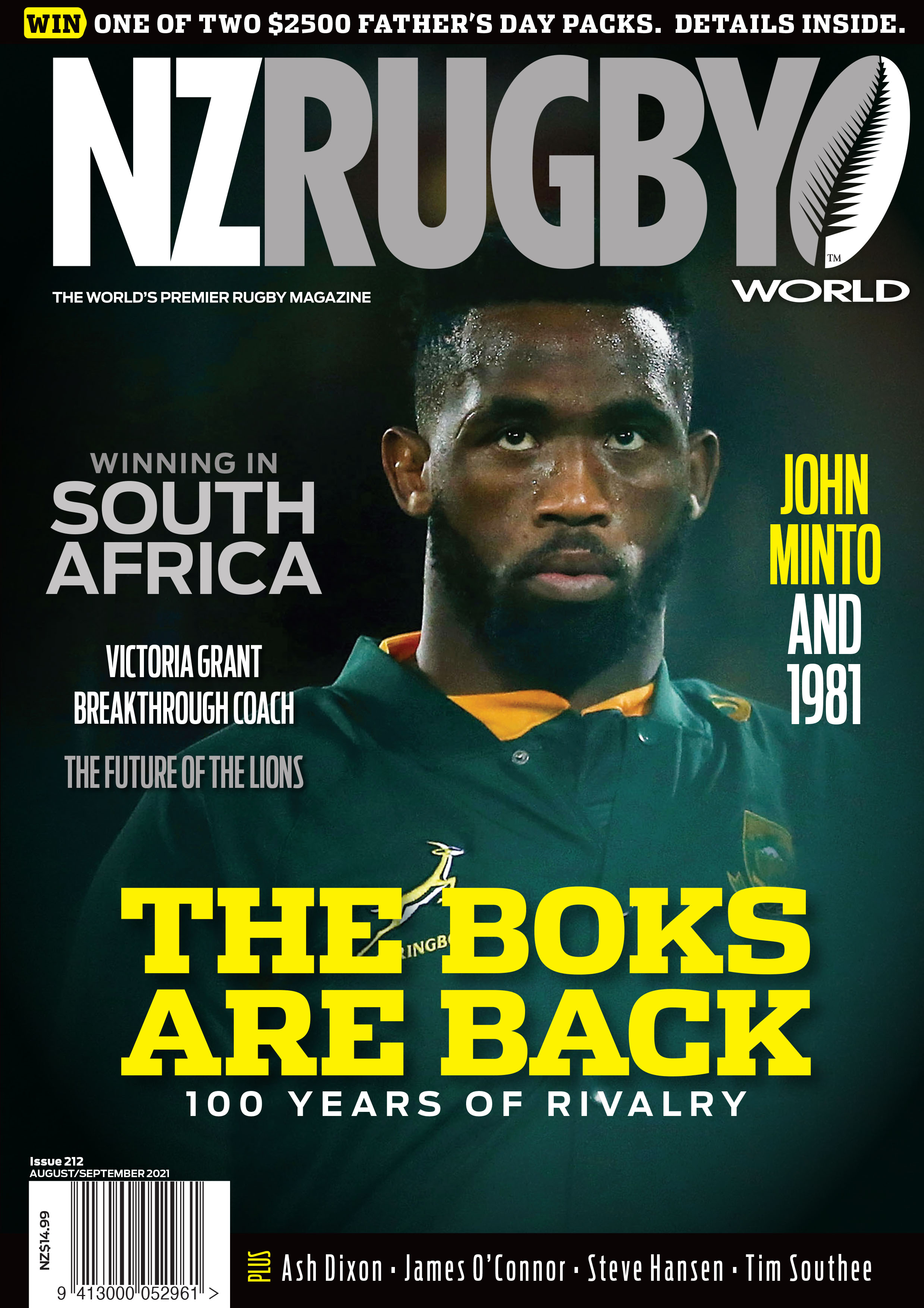NZ Rugby World cover